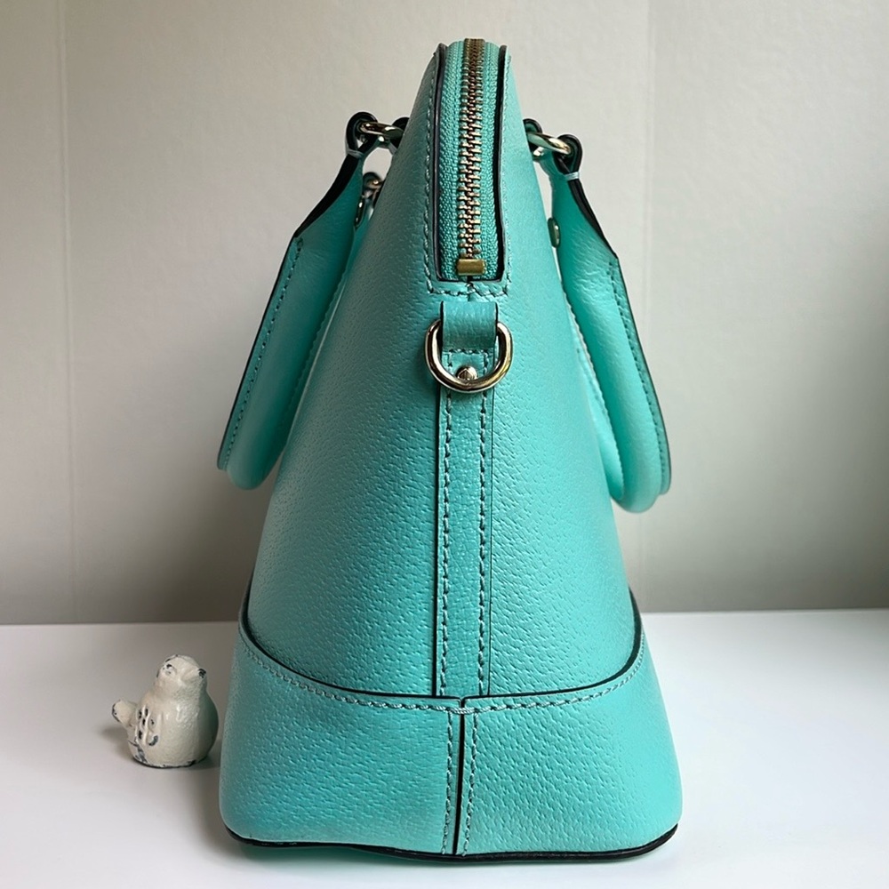 Kate Spade ♠️ Genuine Leather Satchel Crossbody - Picture 7 of 17